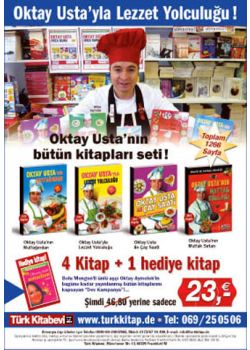Oktay Usta ile Lezzet Yolculugu Seti 4 Kitap + 1 Hediye Kitap