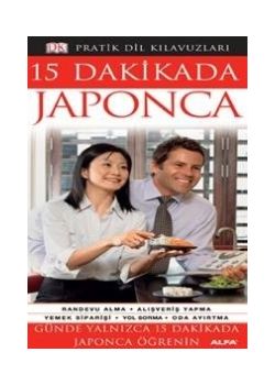 15 Dakikada Japonca Kitap + 2 CD Birarada