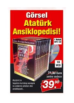 Görsel Atatürk Ansiklopedisi  Kurtulus Savasi  (18 VCD)