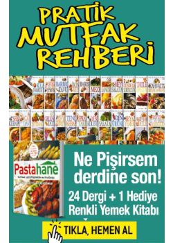 Pratik Mutfak Rehberi 24 Dergi + 1 Hediye Kitap