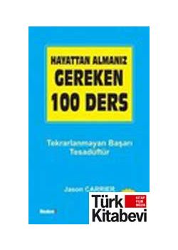 Hayatta Almaniz Gereken 100 Ders