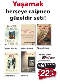 Yaşamak Güzel Şey Seti  (5 Kitap Birarada)  % 60 Indirimli
