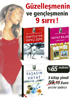 Güzellesmenin ve Genclesmenin 9 SIRRI  (3 Kitaplik Set)