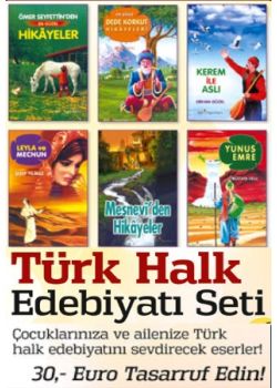 Türk Halk Edebiyatı Seti (6 Kitap Birarada)