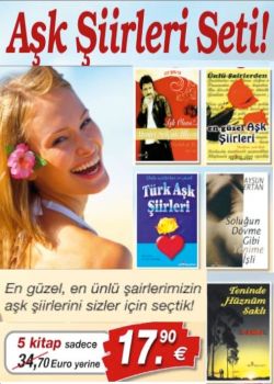 En Güzel Aşk Şiirleri Seti (5 Kitap Birarada)