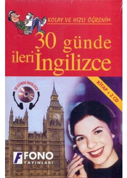 30 Günde Ileri Ingilizce Kitap + 2 CD Fono Yayinlari