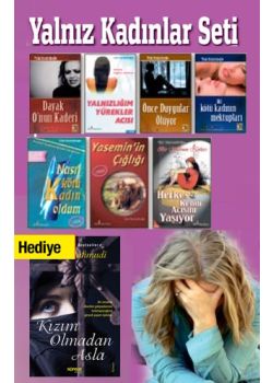 Yalnız Kadınlar Seti  TV'deki Kampanyamız (7 Kitap + 1 Hediye Kitap)