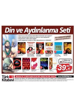 Din ve Aydınlanma Seti  (11 Kitap Birarada)