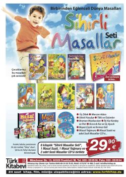 Sihirli Masallar Seti   365 Gün Masal   (10 Kitap + 2 Masal CD'si + 1 Özel Çanta)
