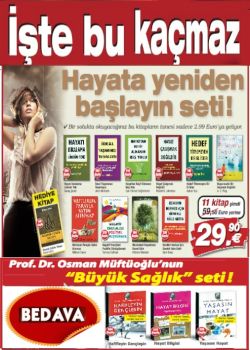 2 Set Al, 1 Öde   Hayata Yeniden Başla ve   Büyük Sağlık Seti Birlikte   (14 Kitap Birarada)