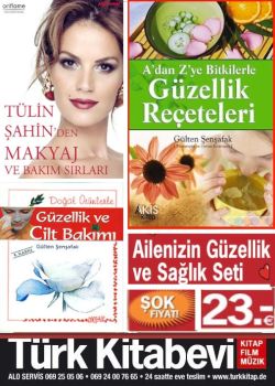 Güzellik ve Sağlık Seti   (2 Kitap + 1 DVD Birarada)   10,- Euro'luk Hediye Kuponu