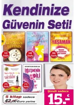 Kendinize Güvenin Seti  (5 Kitap Birarada)  Iyileşmenin Dili Kitabı bu sette!