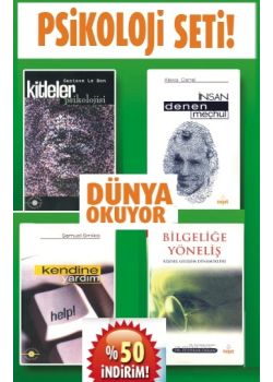 Psikolojisi Seti  (4 Kitap Birarada)  Nobel Ödüllü Yazarın  Kitabı Bu Sette!