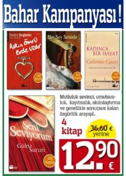 Bahar Kampanyası (4 Kitap Birarada) % 65 Indirimli