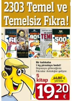 2303 Temel ve  Temelsiz Fıkra  (5 Kitap Birarada)