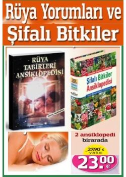 Rüya Yorumları ve Şifali Bitkiler Ansiklopedisi Seti (2 Kitap Birarada / Ciltli)