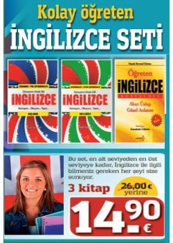 Kolay Öğreten Ingilizce Seti (3 Kitap Birarada)