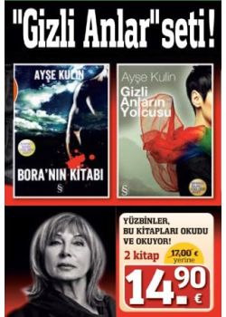 Gizli Anlar Seti  (2 Kitap Birarada)  En Yeni Kitaplar bu Sette!