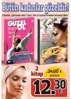 Bütün Kadınlar Güzeldir   (2 Kitap Birarada)   Cildin Doğası ve Kozmetik Olanaklar