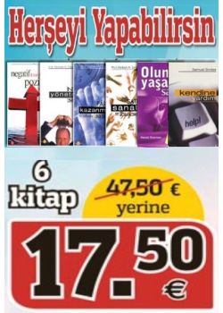 Herşeyi Yapabilirsin Seti (6 Kitap Birarada)  