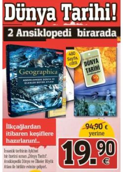 Dünya Tarihi Seti (2 Ansiklopedi Birarada) Ilkçaglardan Günümüze Kadar!