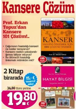 Kansere Çözüm  101 Çözüm Önerisi  (2 Kitap Birarada)