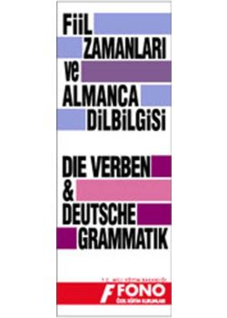 Fiil Zamanları ve  Almanca Dilbilgisi Tablosu (Kart şeklinde)