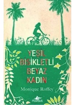 Yeşil Bisikletli Beyaz Kadın