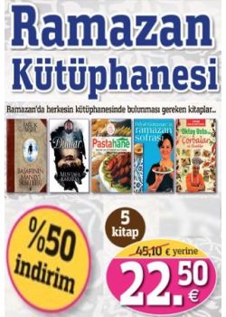 Ramazan Kütüphanesi  (5 Kitap Birarada)  Oktay Usta'nin En Yeni Kitabi Bu Sette!