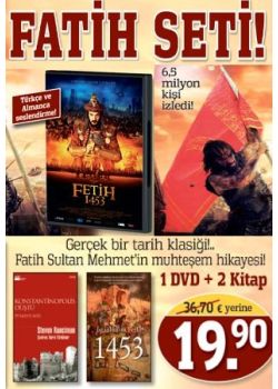 Fatih Seti (2 Kitap + 1 DVD Film Birarada) 6,5 Milyon Kişinin izlediği Film Bu Sette!