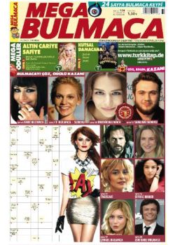 Mega Bulmaca    (104. Sayı / 24 Sayfa)   Ödüllü Bulmacayı Çöz, Kitap ve DVD Kazan!  