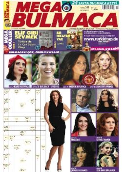Mega Bulmaca   (105. Sayı / 24 Sayfa)    Ödüllü Bulmacayı Çöz, Kitap ve DVD Kazan!