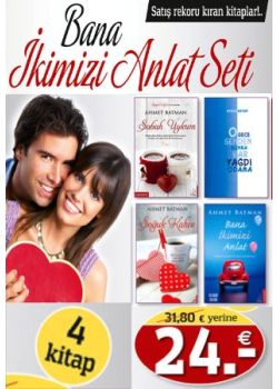 Bana İkimizi Anlat Seti (4 Kitap Birarada) Yüzbinler Satan Kitaplar