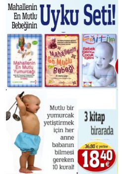 Mahallenin En Mutlu  Bebeğinin Uyku Seti (3Kitap Birarada) % 50 Indirimli!