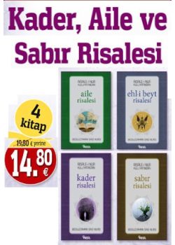 Kader, Aile ve  Sabır Risalesi  (4 Kitap Birarada)