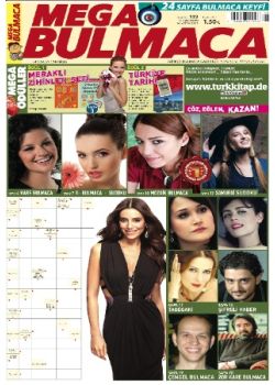 Mega Bulmaca   (122. Sayı)   Ödüllü Bulmacayı Çöz,  Ödülü Kazan!