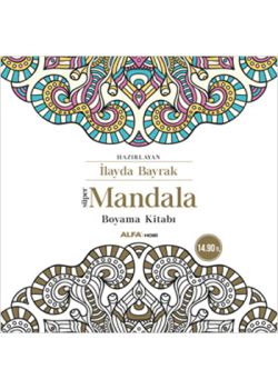 Süper Mandala Boyama Kitabı