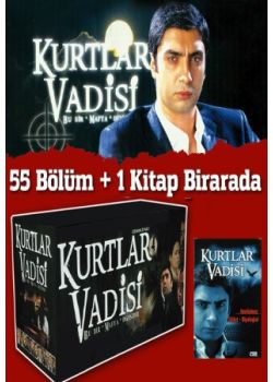 Kurtlar Vadisi Seti (55 Bölüm + 1 Kitap) Efsane dizi sadece Türk Kitabevi'nde!