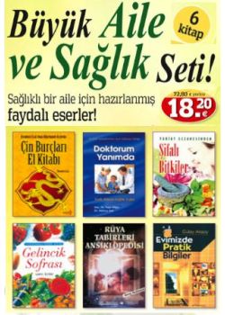 Büyük Aile ve Sağlık Seti (6 Kitap Birarada) % 75 Indirimli