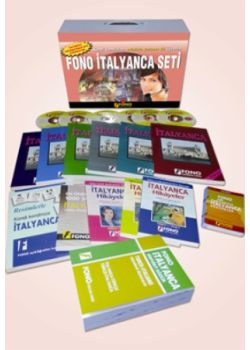 İtalyanca Seti FONO (13 Kitap + 6 Cd)