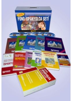 İspanyolca Seti Fono (13 Kitap + 6 CD)