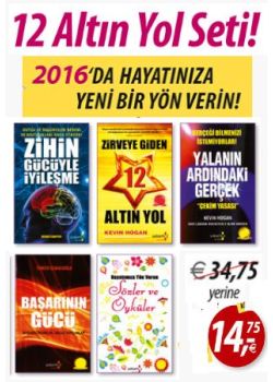 12 Altın Yol Seti (5 Kitap Birarada)  2016'da Hayatınıza  Yeni Bir Yön Verin!