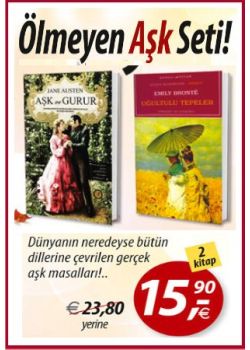Ölmeyen Aşk Seti (2 Kitap Birarada)  Milyonların Okuduğu Kitaplar!