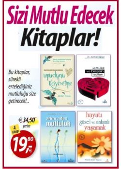 Sizi Mutlu Edecek Kitaplar Seti (4 Kitap Birarada) Adım Adım Mutluluk