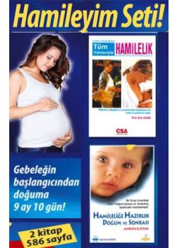 Hamileyim Seti  (2 Kitap Birarada)  Annenin El Kitapları!