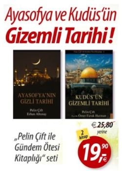 Ayasofya'nın Gizli  Tarihi ve Kudüs'ün  Gizemli Tarihi  (2 Kitap Birarada)