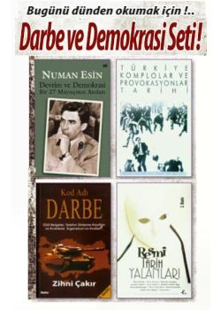 Darbe ve Demokrasi Seti  (4 Kitap Birarada)  Bugünü Dünden Okumak Için!
