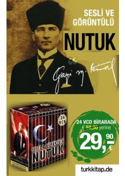 Sesli ve Görüntülü Nutuk (24 VCD)   Türkiye Cumhuriyeti  Tarihinin En Önemli Belgeseli!