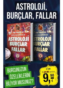 Astroloji, Burçlar  ve Fallar Seti Burçunuzun Özellikleri (2 Kitap Birarada)