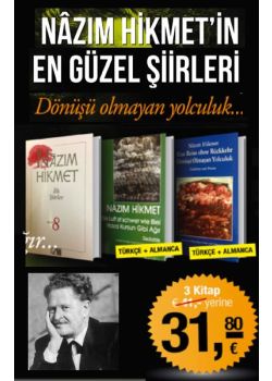 Nazım Hikmet'in  En Güzel Şiirleri   (3 Kitap Birarada)   Dönüşü Olmayan Yolculuk